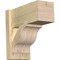Ekena Millwork Funston Block Rough Sawn Outlooker, Douglas Fir, 8"W x 16"D x 16"H OUT08X16X16FST05RDF - alternate 1